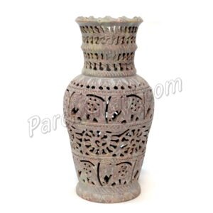 Stone Flower Vase for Home Decor