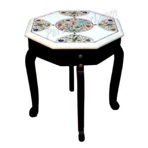 Parrot Design Table Top with Flower Design