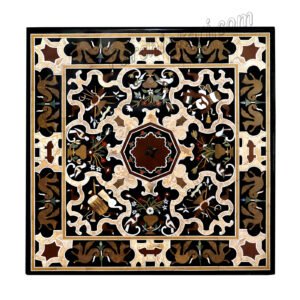 Florence Design Table Top with Marble Inlay Work